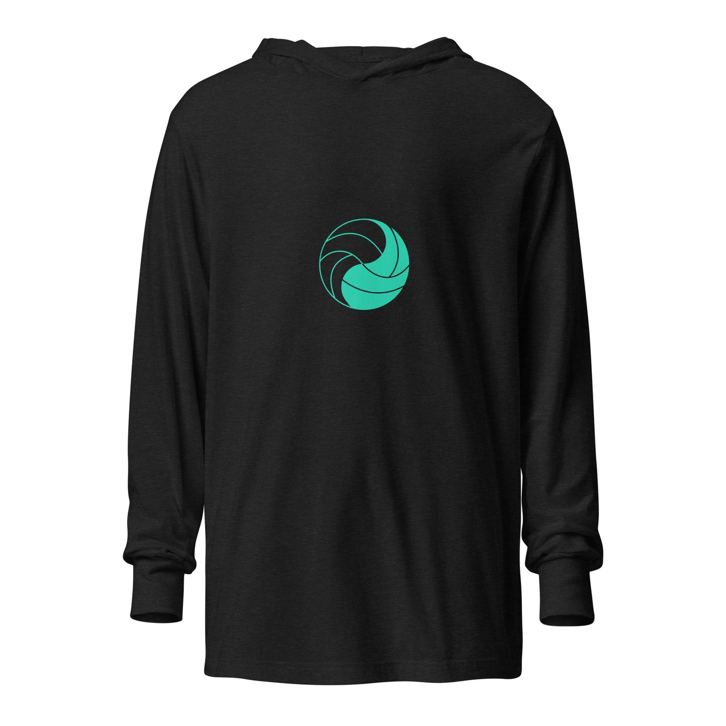 Hooded long-sleeve tee